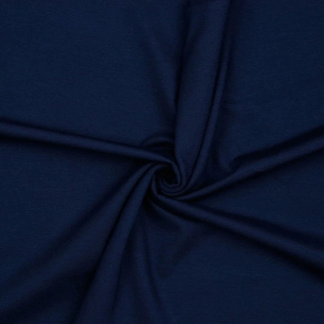 Tissus jersey de punto bleu marine