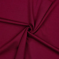 Tissus jersey de punto bordeaux