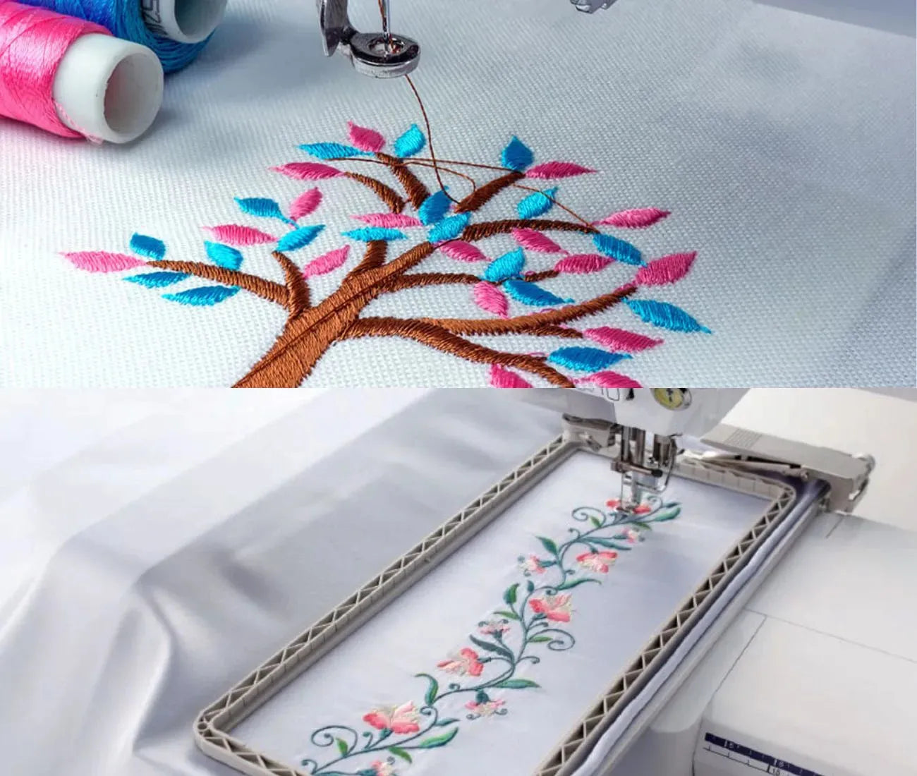 fond broderie