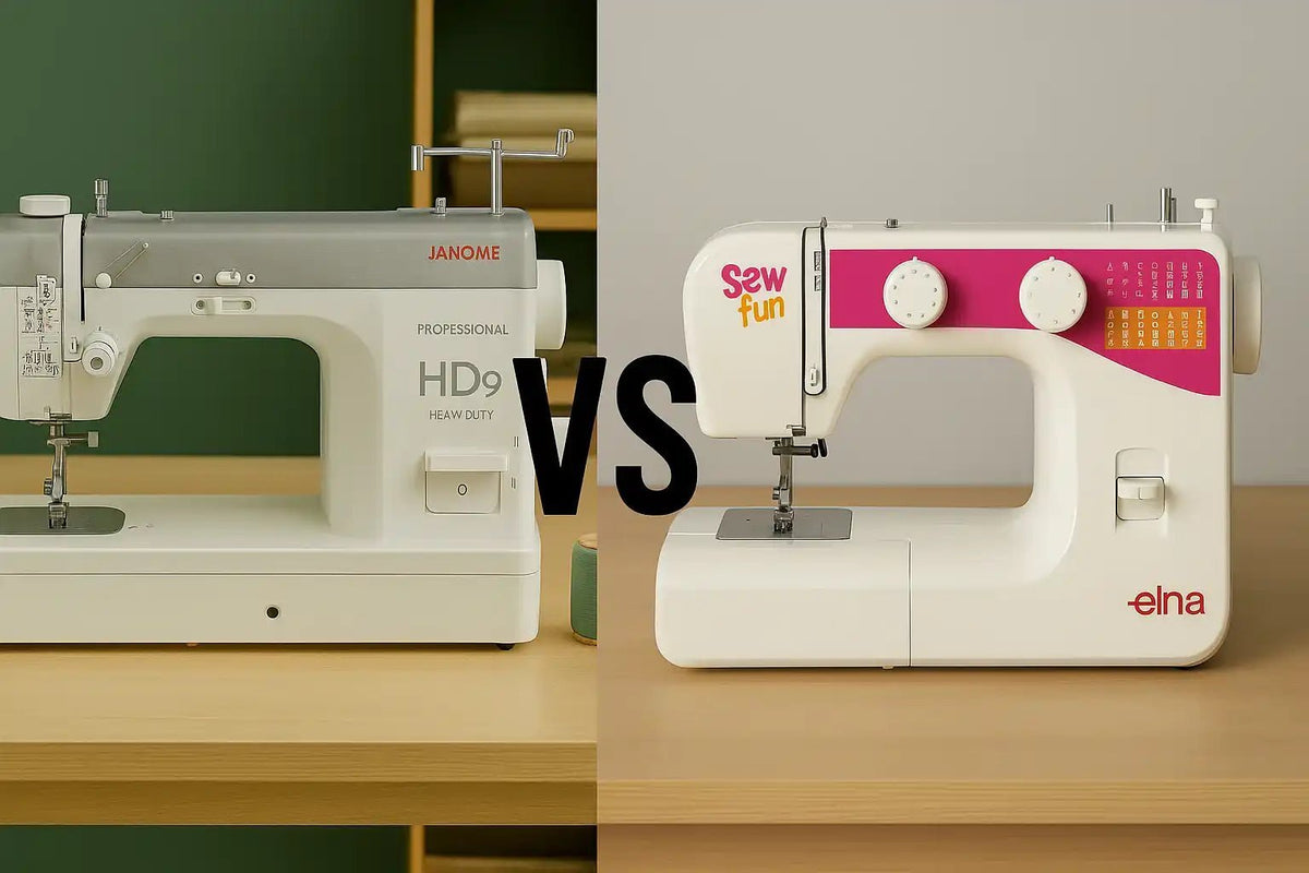 Machine à coudre mécanique vs électronique : quelles différences