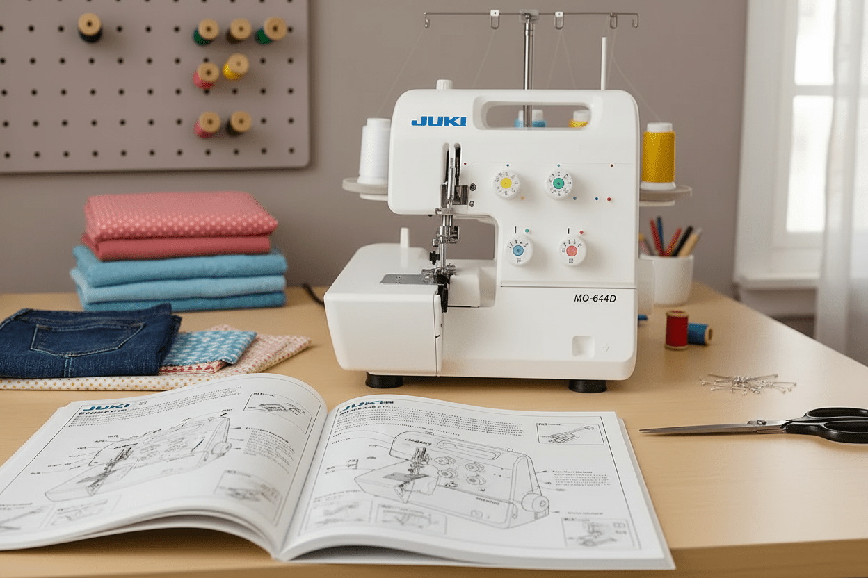 Modes d'emploi pour surjeuteuse : guide complet - Verotex