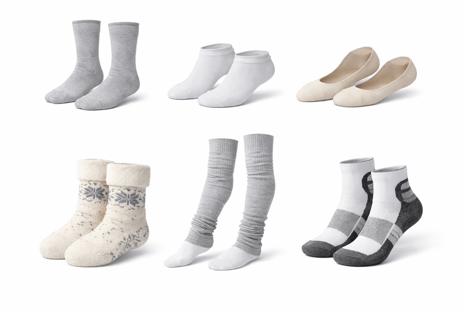 Quels tissus pour des chaussettes ? 