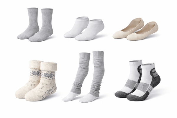 Quels tissus pour des chaussettes ? 