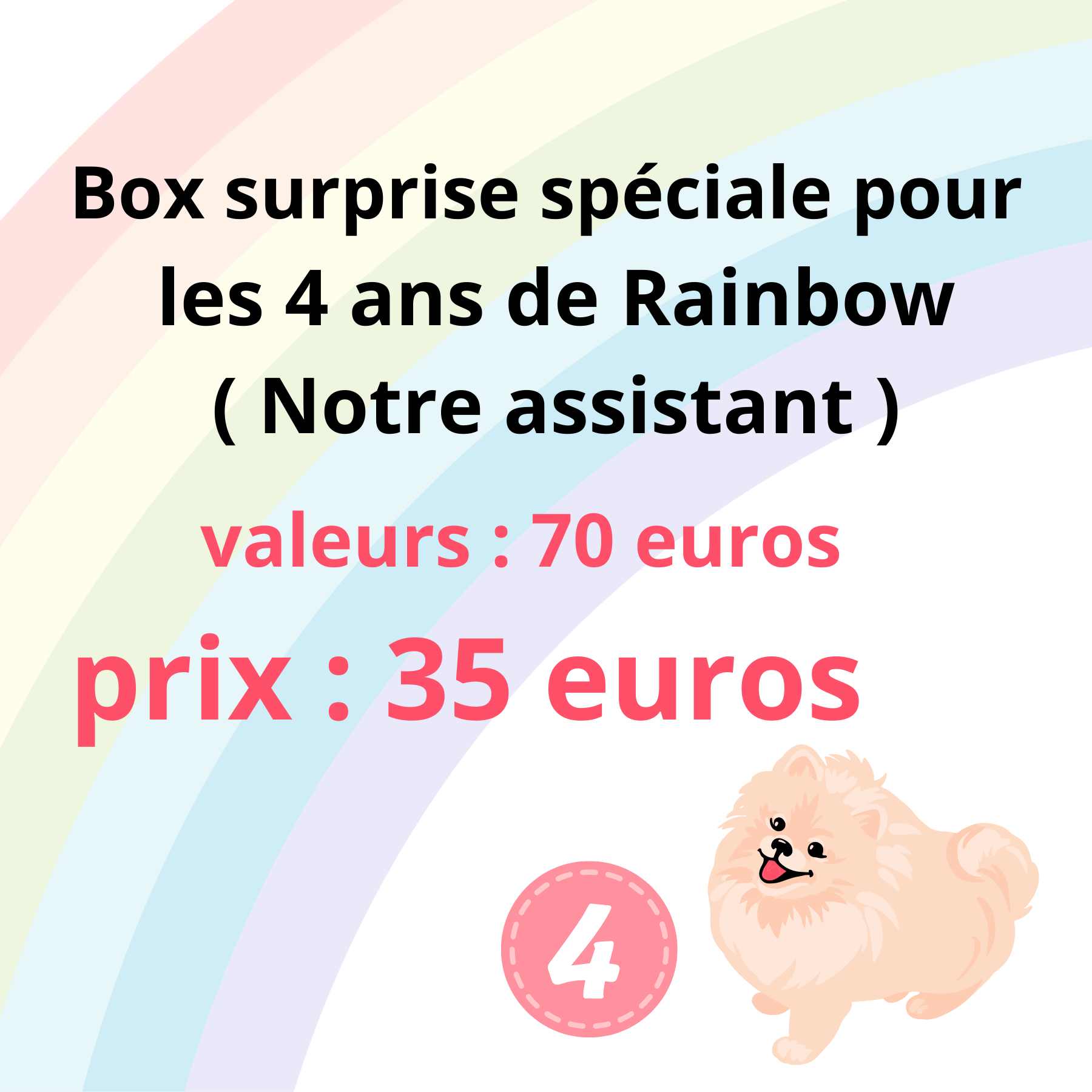 Moyenne box surprise de tissus