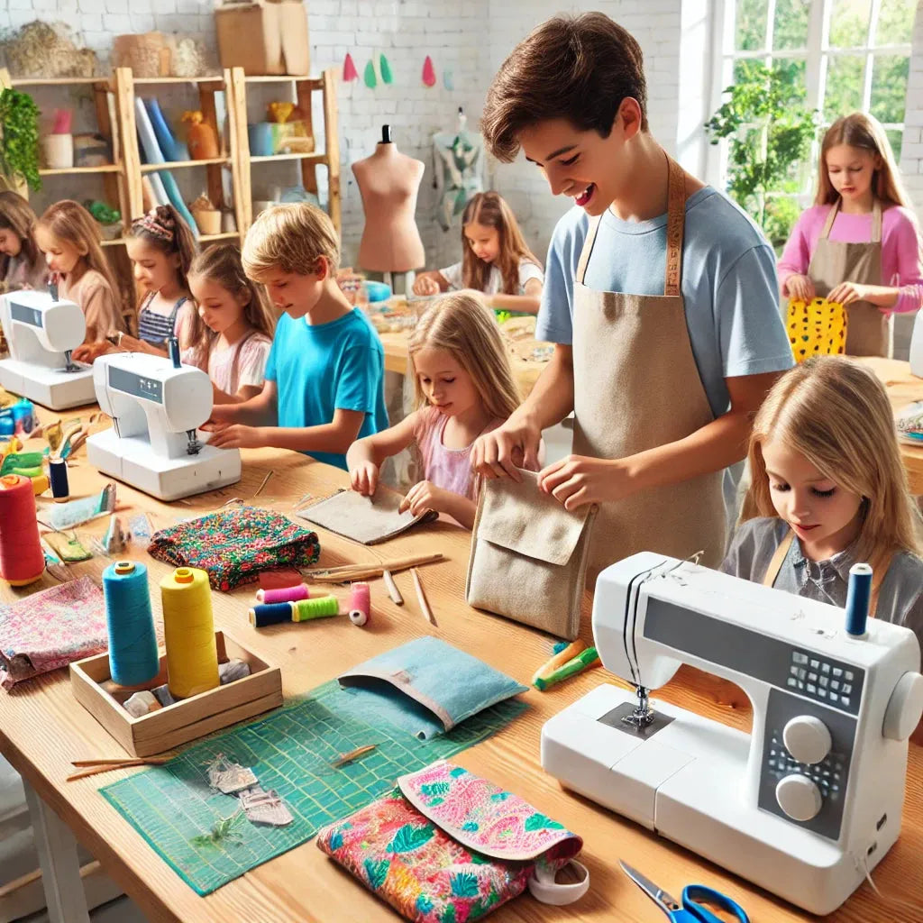 Cours de Couture Enfant – Confection d’un Sac à Tartine