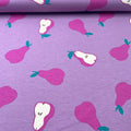 French Terry Lilas à Poires Ludiques