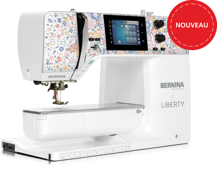 Machine à coudre et à broder BERNINA 580 Liberty Edition