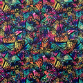 tissu-alpine-papillon-multicolor