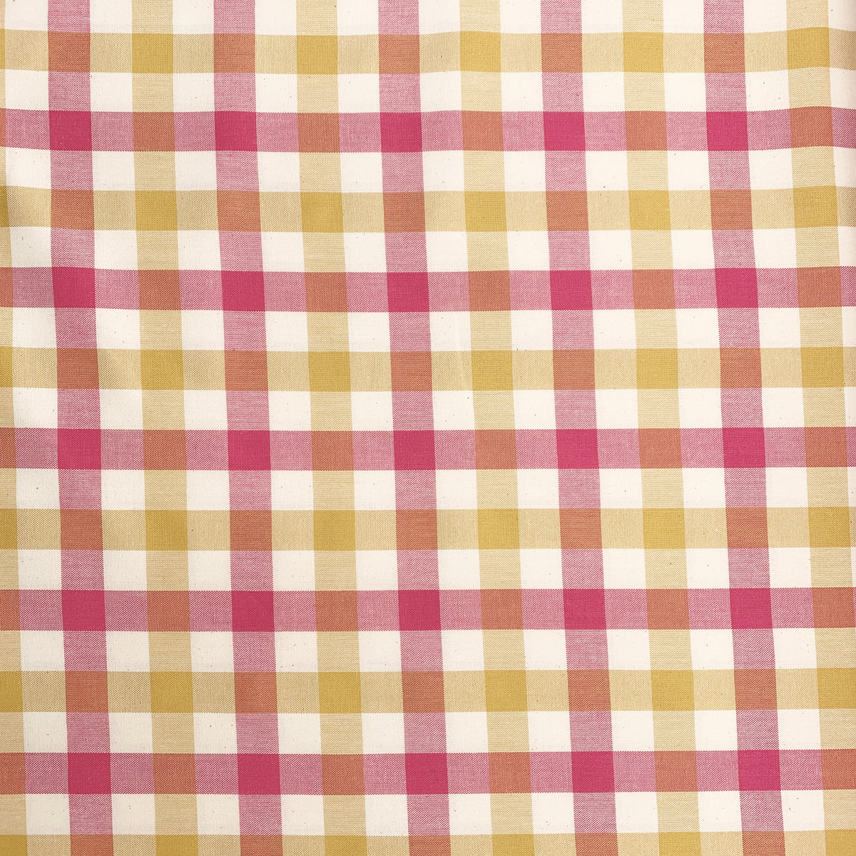 tissu-vichy-rose-jaune