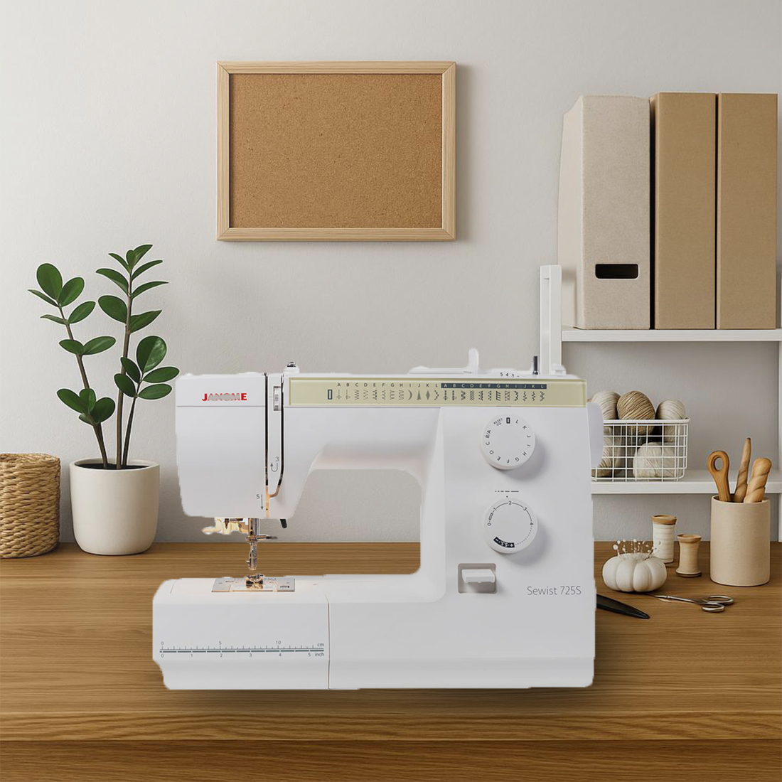 Janome Sewist 725S : machine mécanique fiable pour couturières débutantes et confirmées