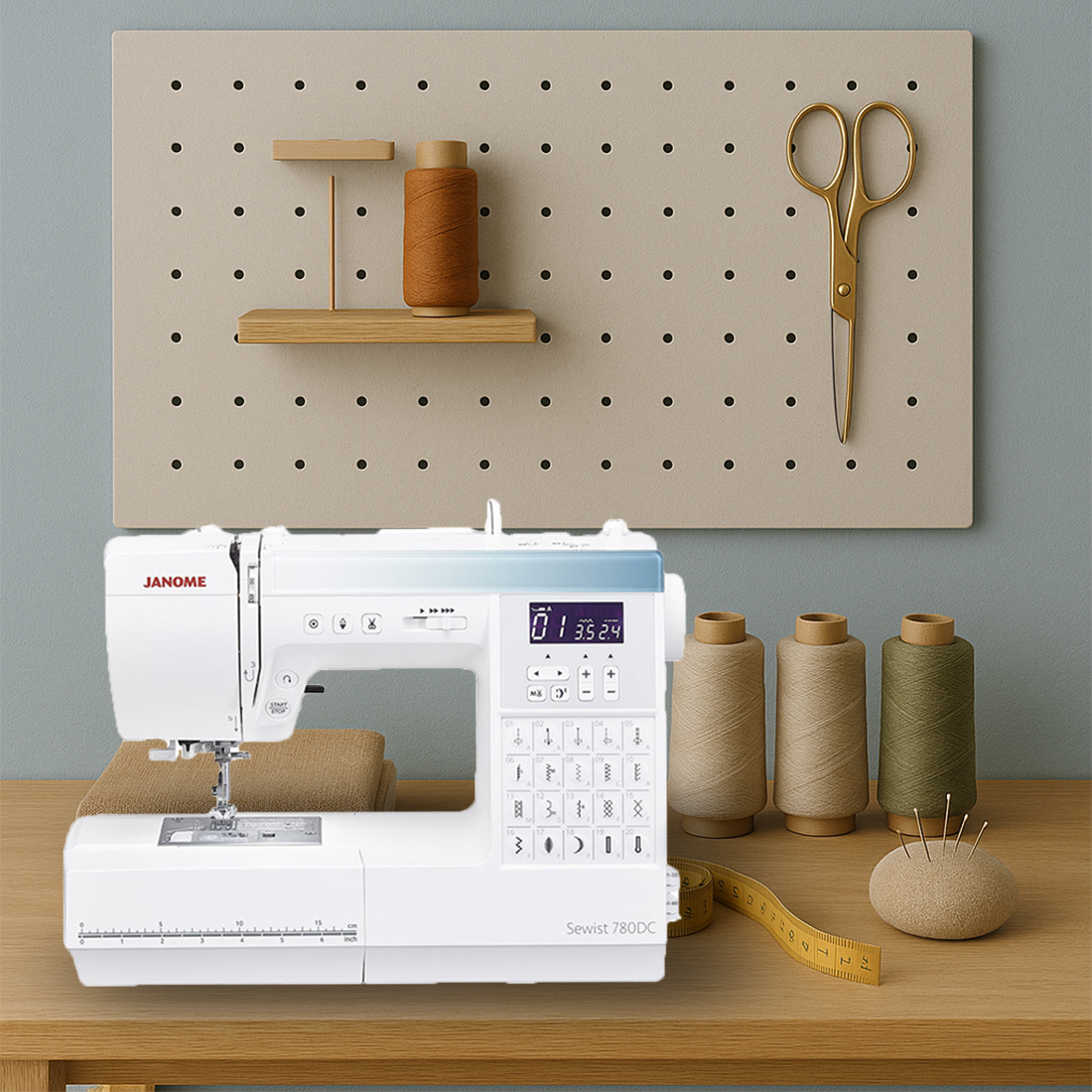 Janome Sewist 780DC : machine à coudre électronique complète pour couturières exigeantes