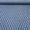 Jeans stretch à motif cadrillé moderne