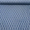 Jeans stretch à motif cadrillé moderne