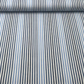 Jeans stretch à motif marin bleu