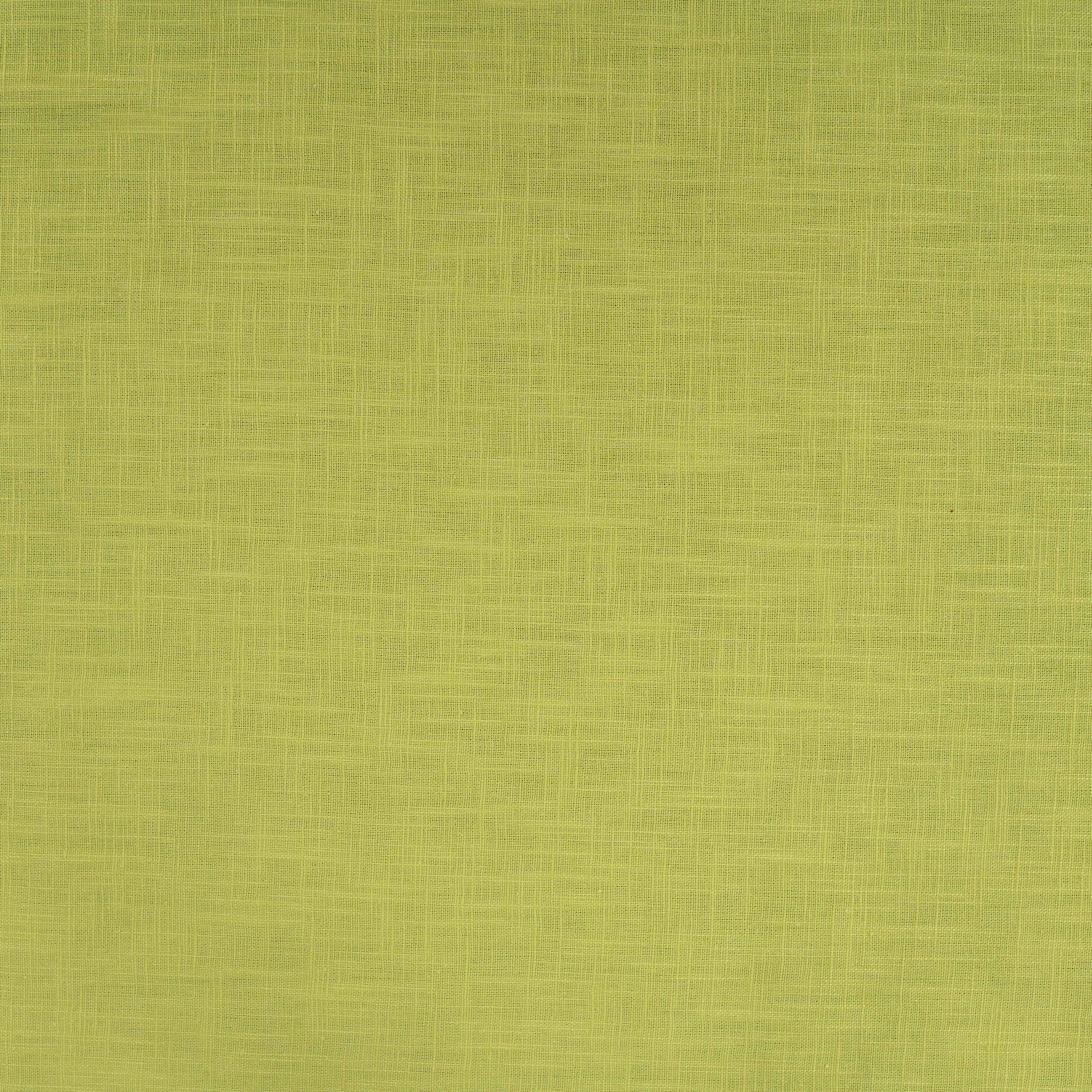 Lin uni vert pomme