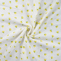 Lemon Double Cotton Gauze Fabric