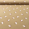 Tissu Jersey Enfant – Poulettes Rigolotes sur Fond Taupe