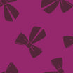 Tissu Sweat Violet Motif Nœuds Graphiques