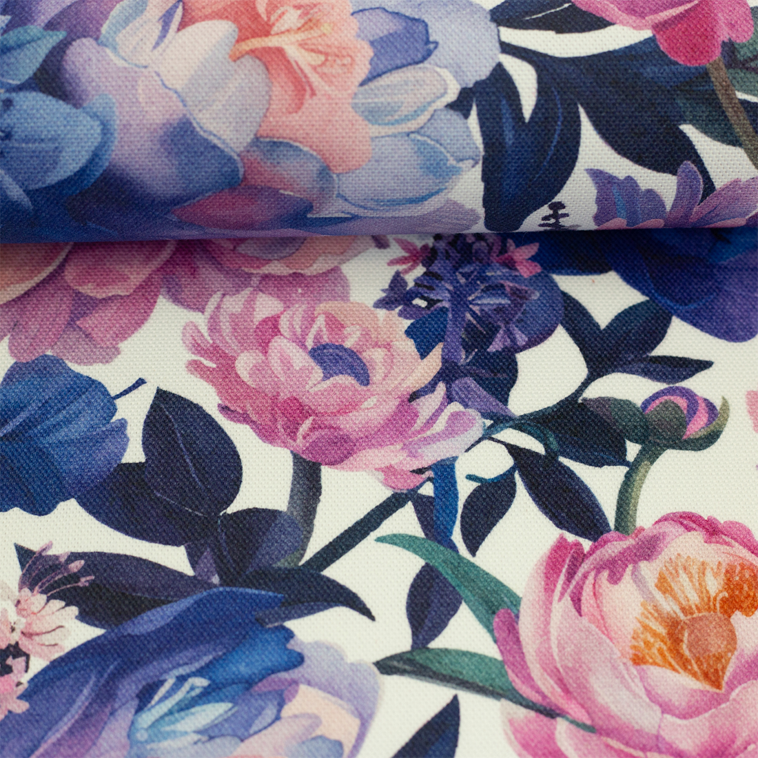 Tissu imprimé floral chic – Romantique et coloré