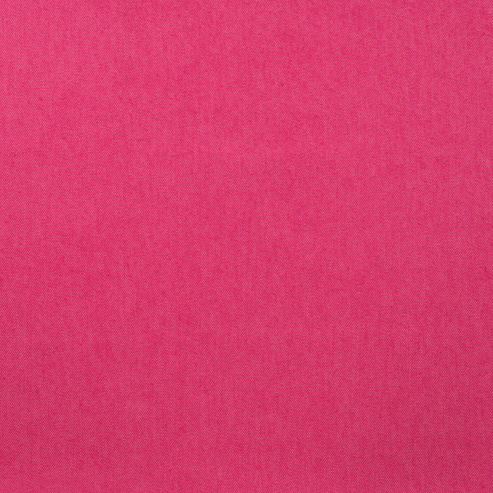 Tissu jean stretch fuchsia – Parfait pour couture et accessoires