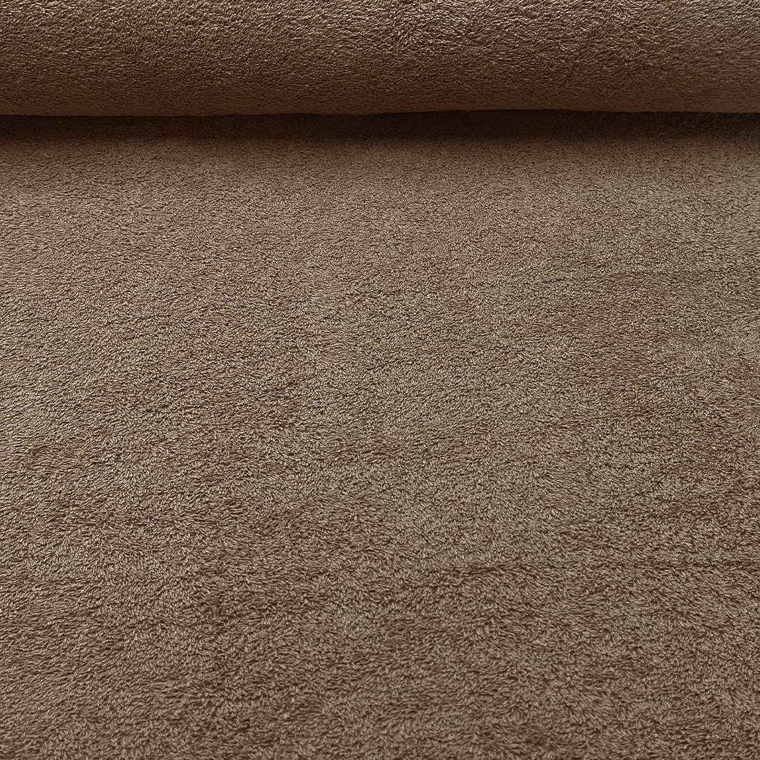 Tissu éponge marron – Douceur et absorption exceptionnelle