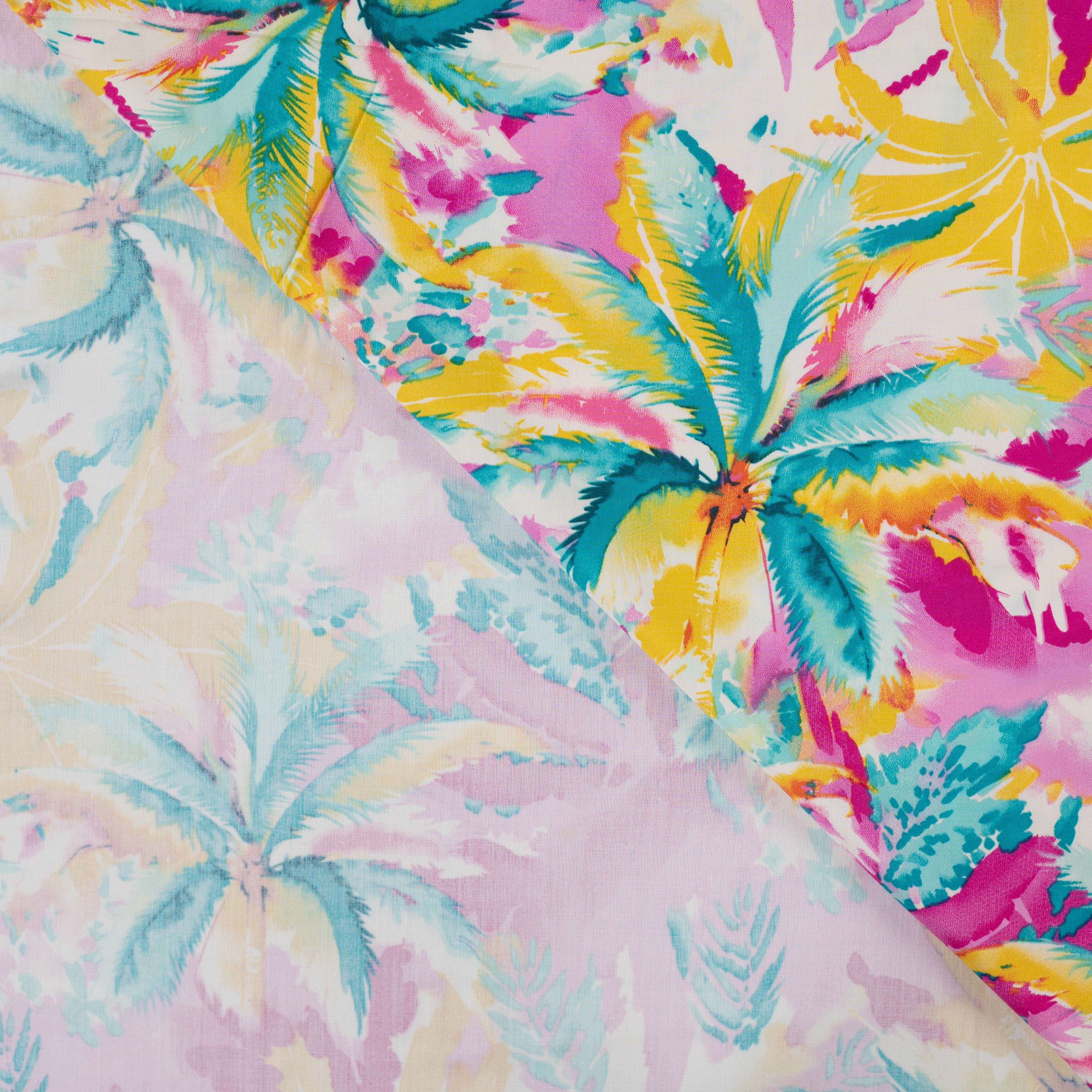 Tissu viscose palmier