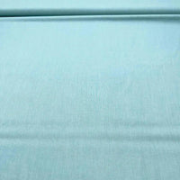 Coupon 3m Tissu Popeline de Coton Bleu Clair