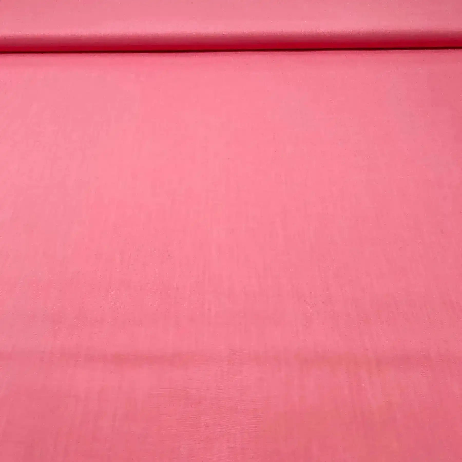 Coupon 3m Tissu Popeline de Coton Corail