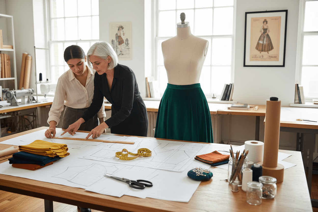 Cours Patronnage & Couture – Jupe sur mesure