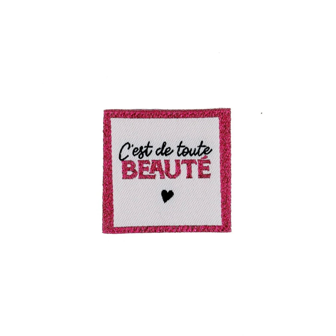 Étiquette - C'est de toute beauté