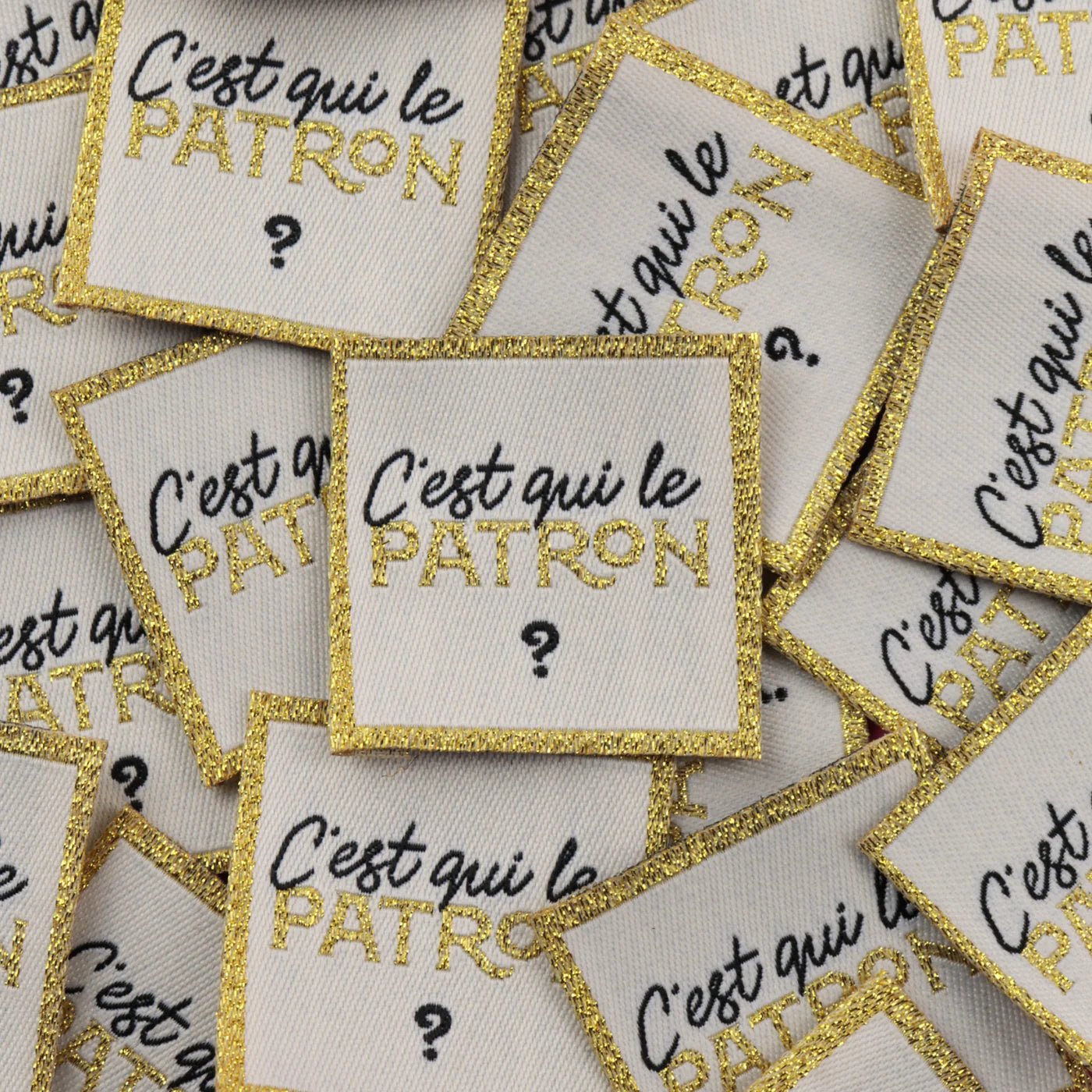 Étiquette - C'est qui le patron ?