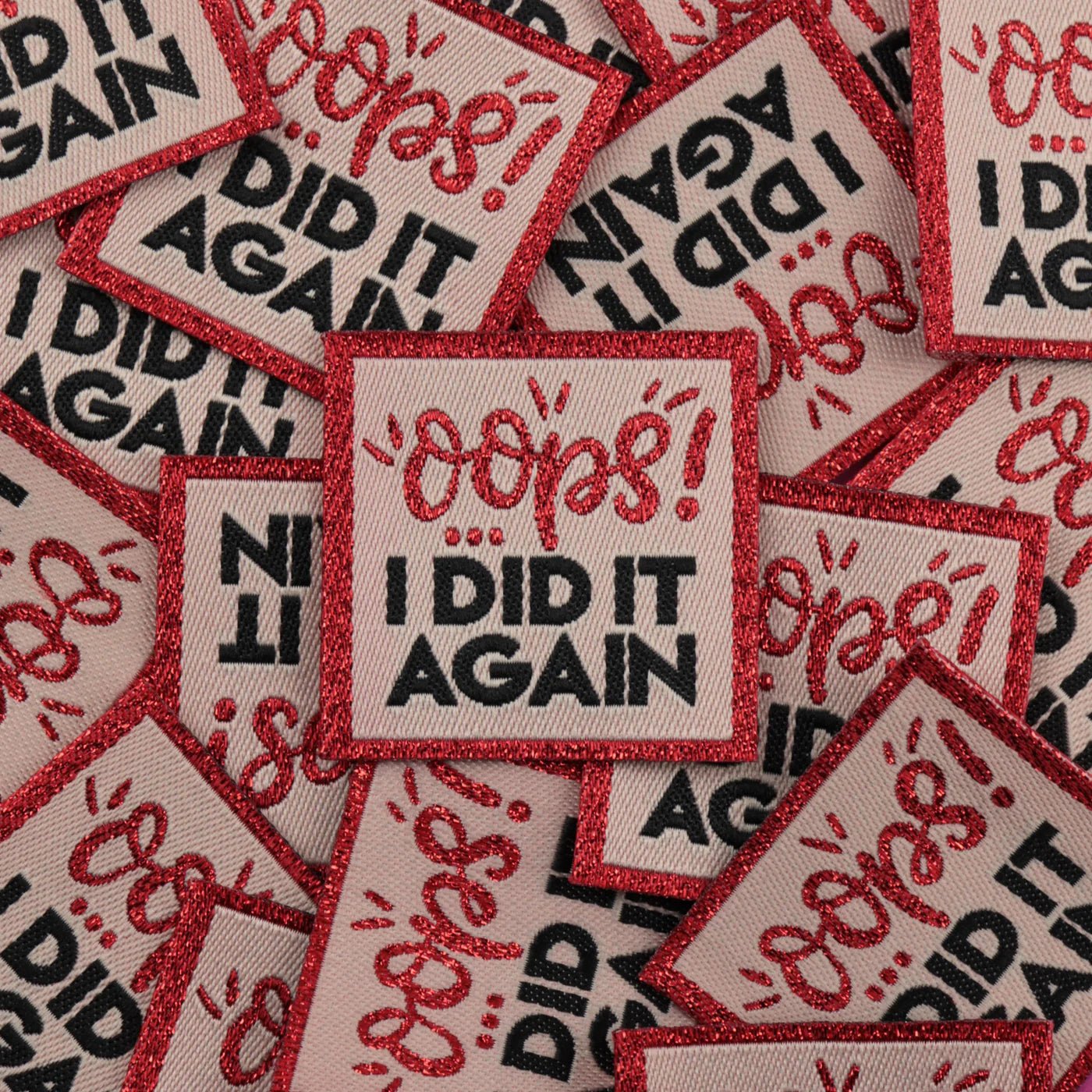 Étiquette - Oops ! I did it again