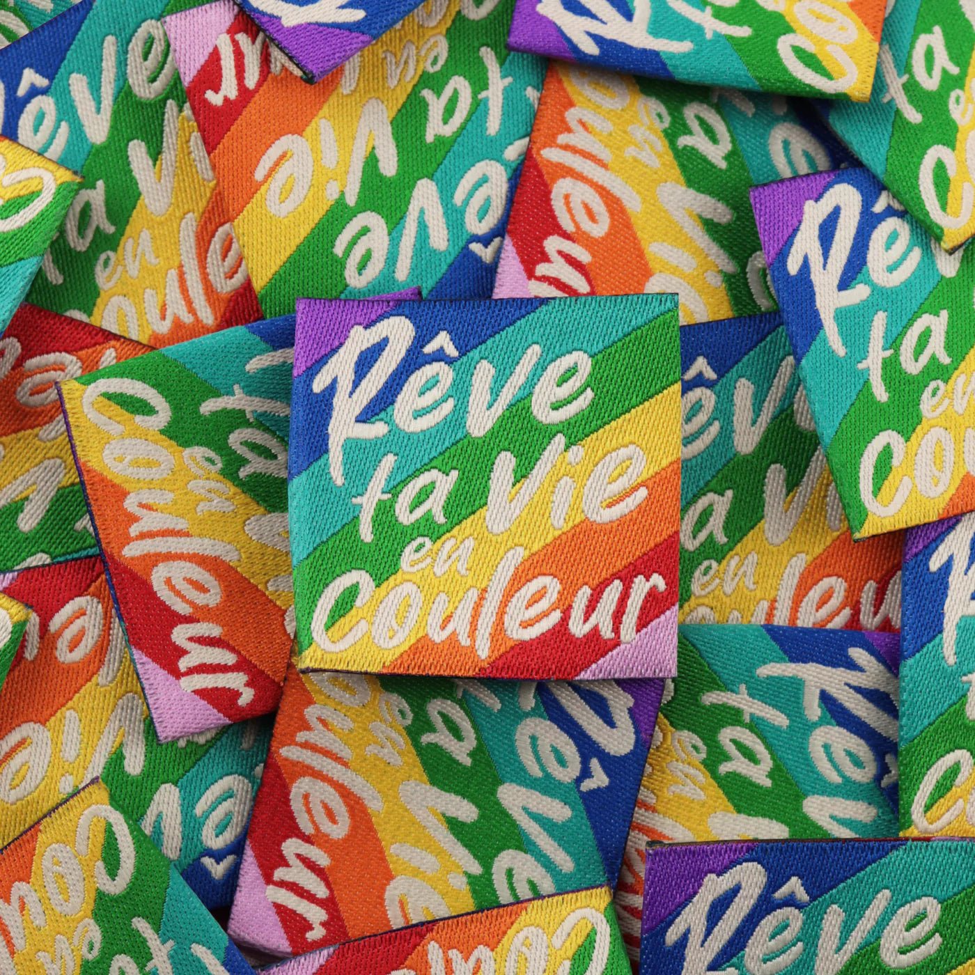 Étiquette - Rêve ta vie en couleur