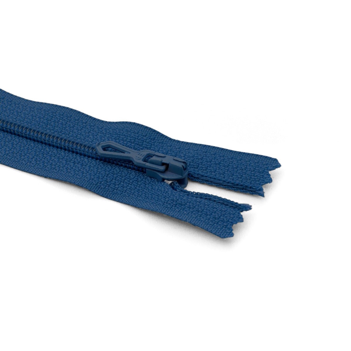Fermeture éclair / Zip / tirette classique bleu bugatti
