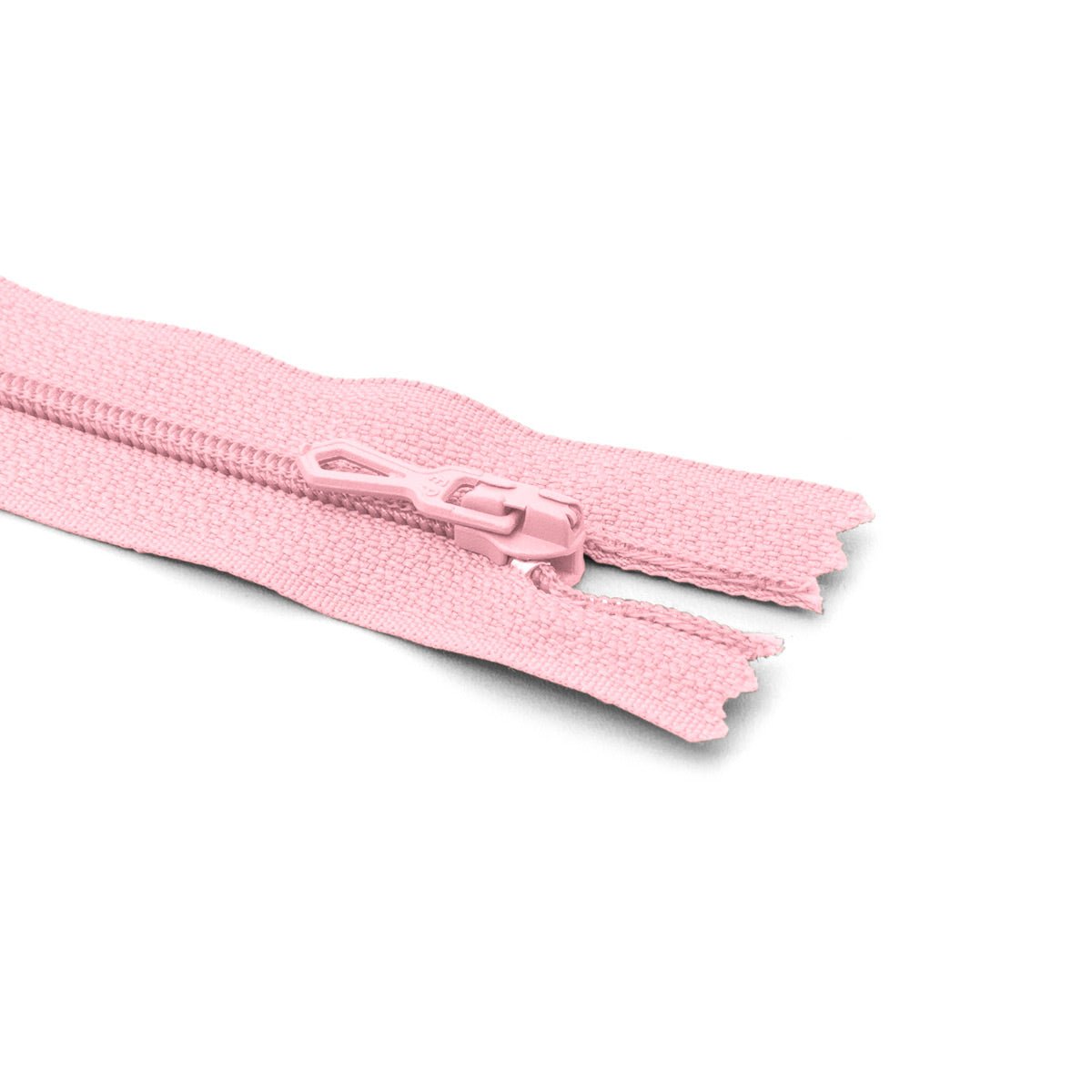 Fermeture éclair / Zip / tirette classique rose