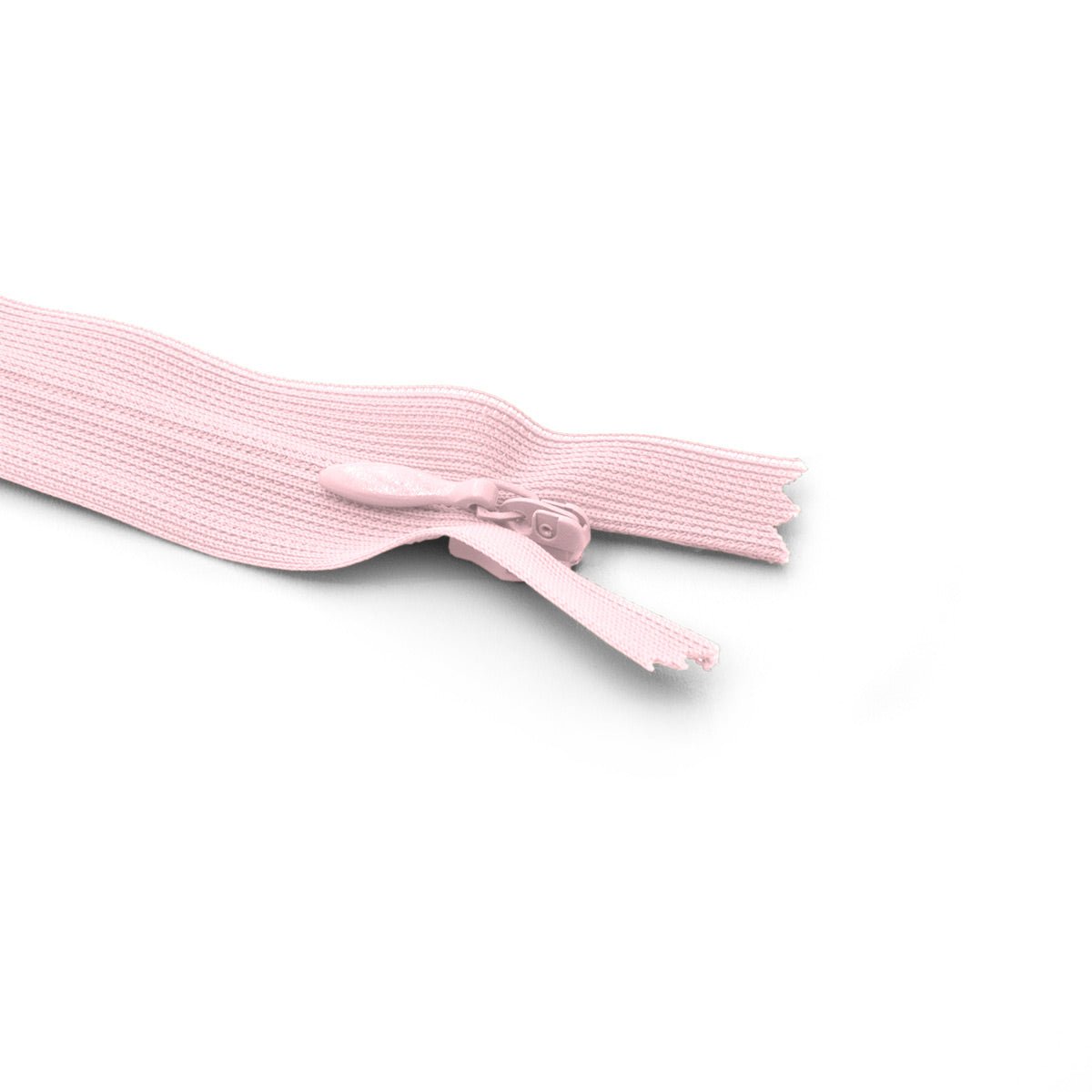 Fermeture éclair / Zip / tirette invisible rose