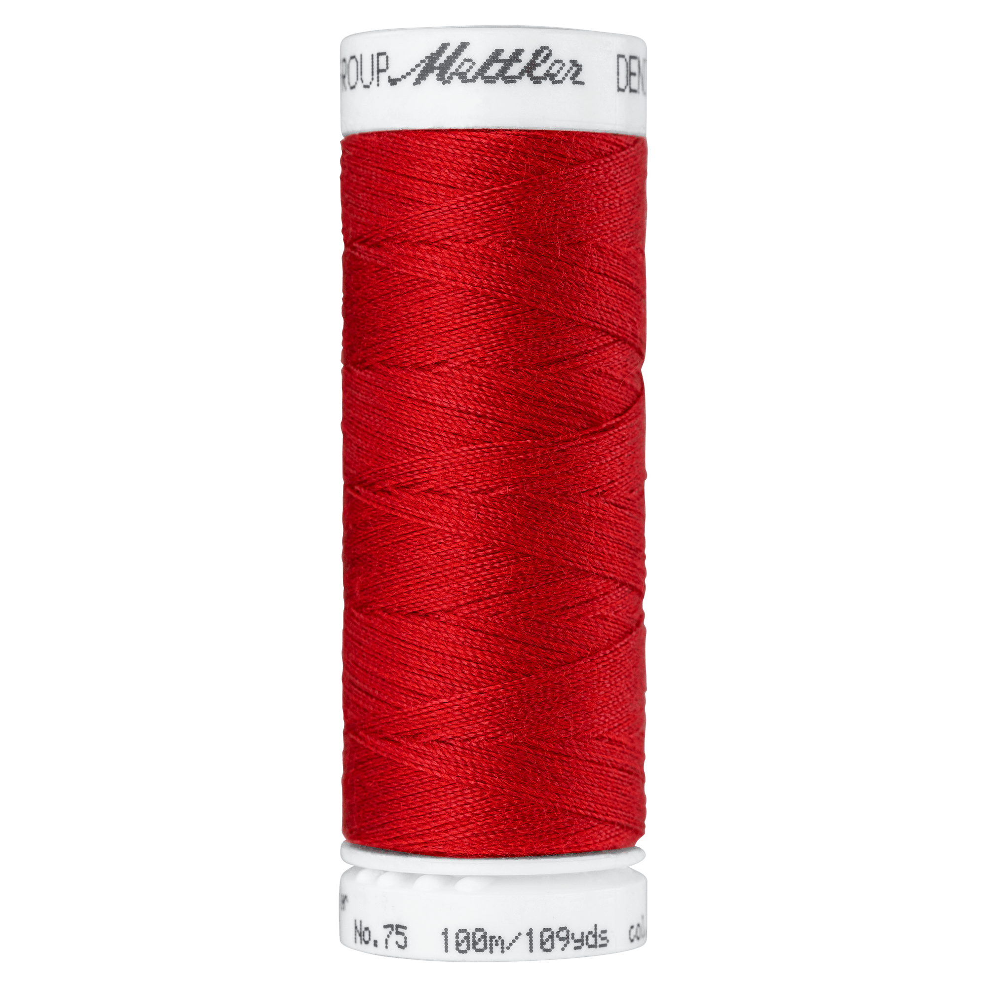 Fil à coudre rouge tomate DENIM DOC