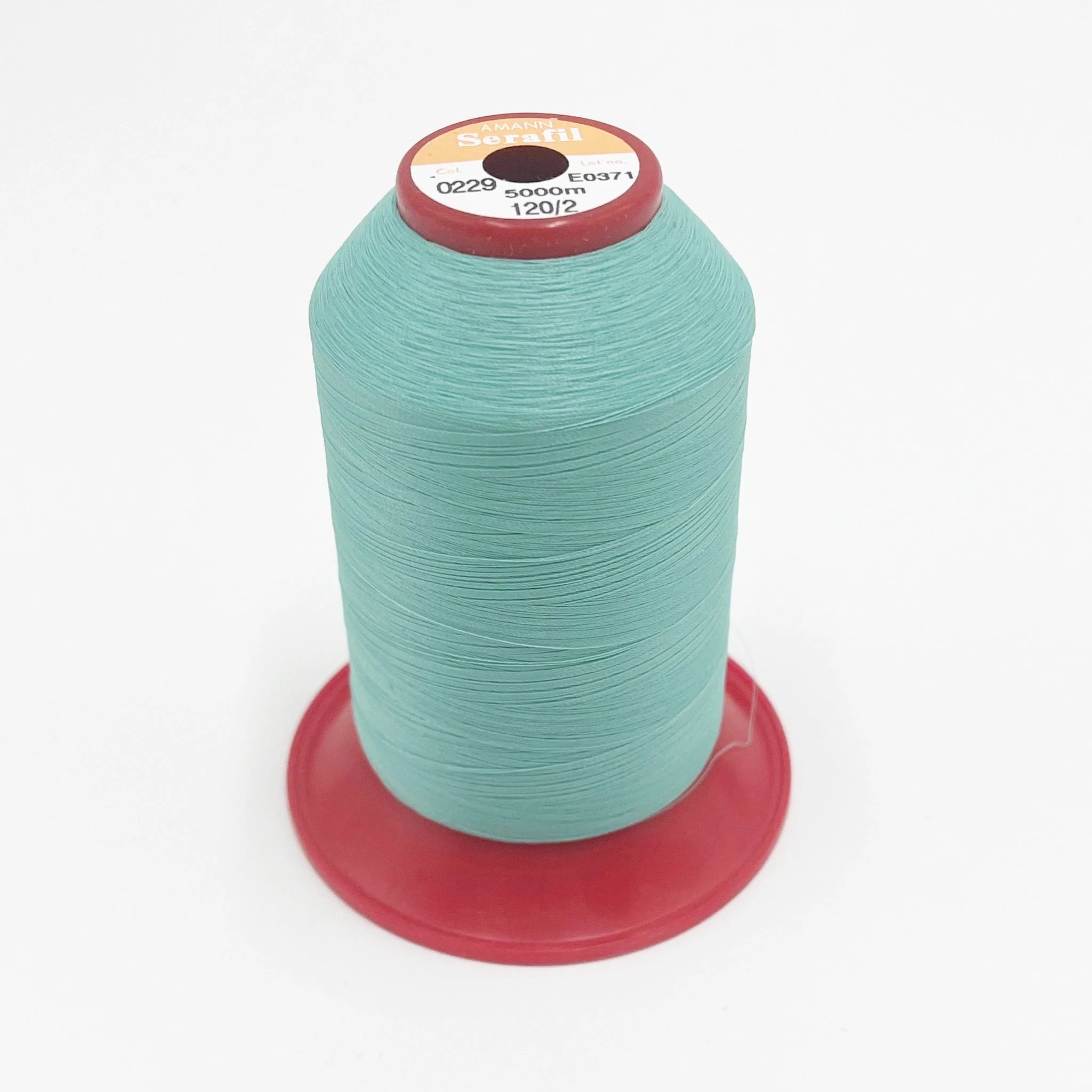 Fil SERAFIL Polyester 180 (120/2) - Bleu eau - 0229