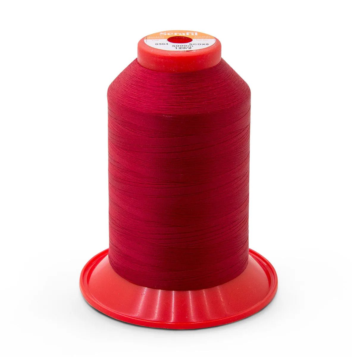 Fil SERAFIL Polyester 180 (120/2) - Rouge - 0504