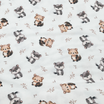 flanelle Ratons laveurs et renards