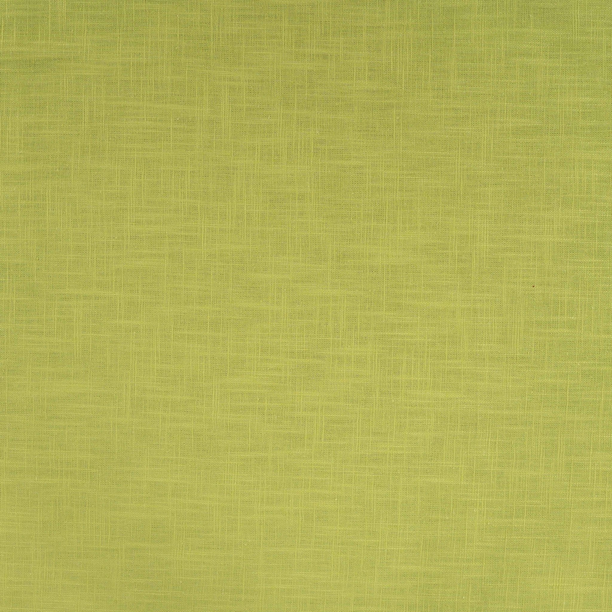 Lin uni vert pomme