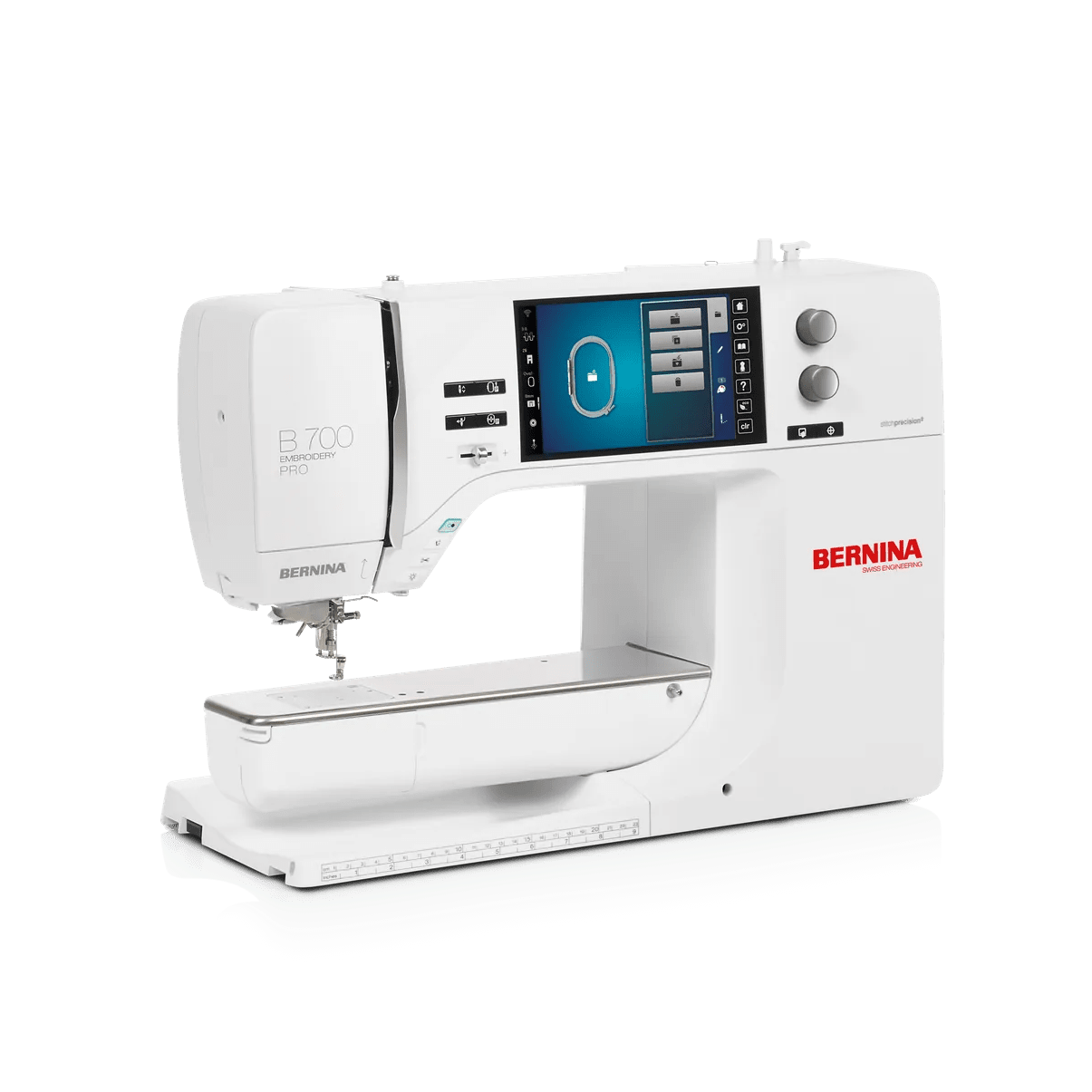 Machine à broder BERNINA 700 PRO — vue trois quarts