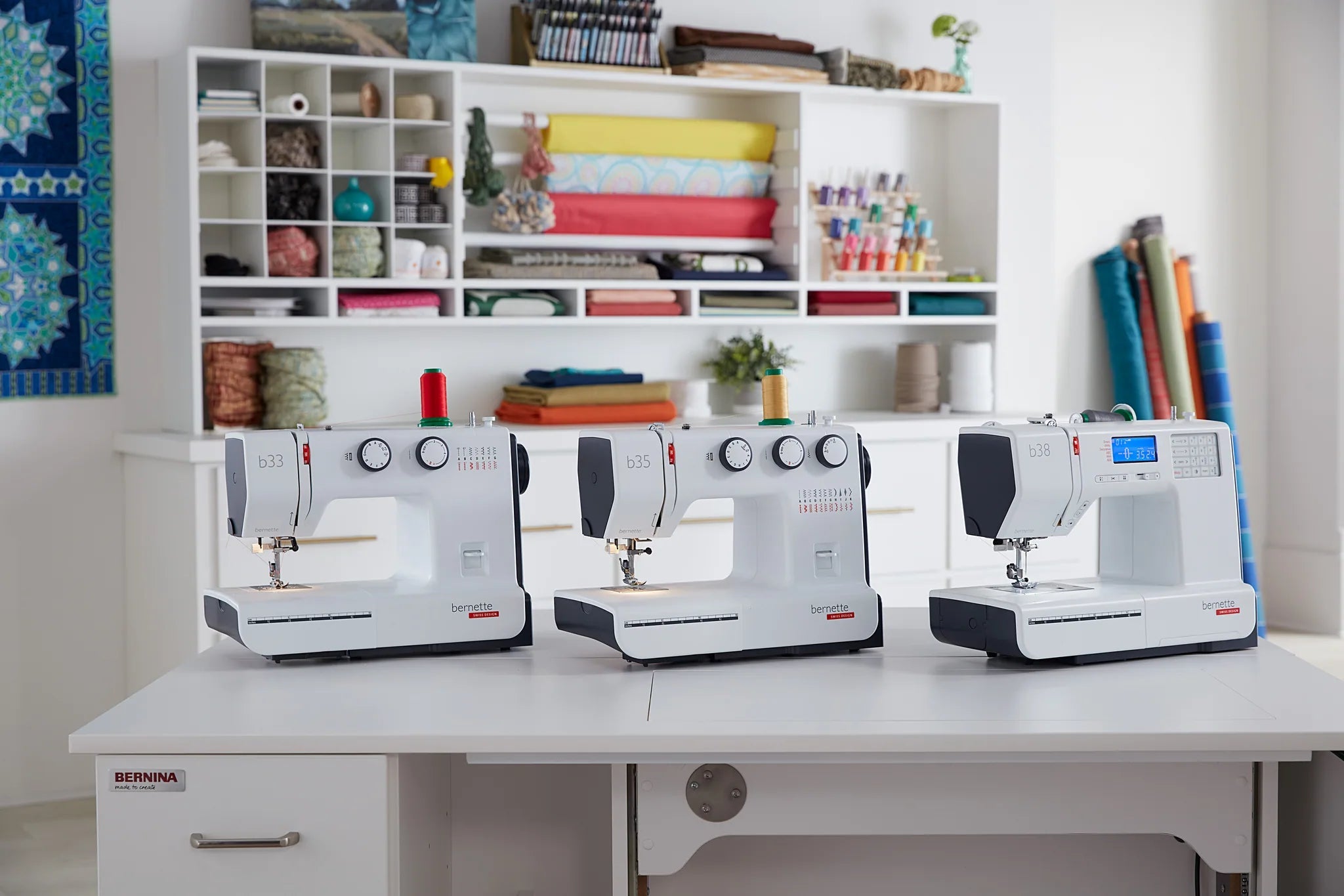 Machine à coudre bernette 35 — en couture