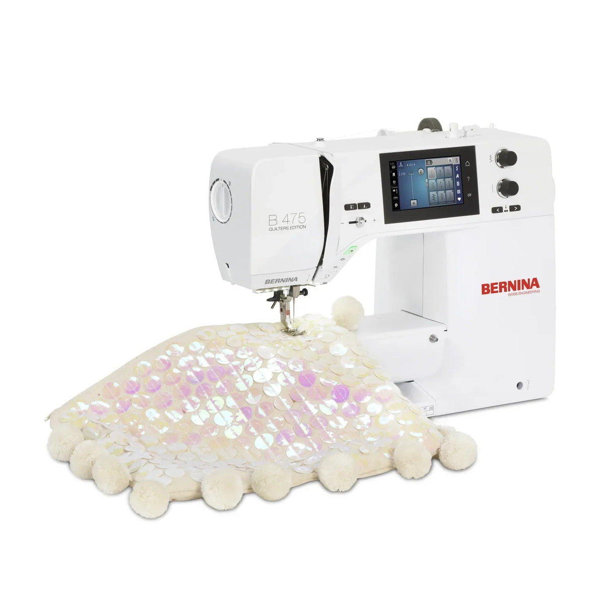 Machine à coudre BERNINA 435 — vue machine en situation