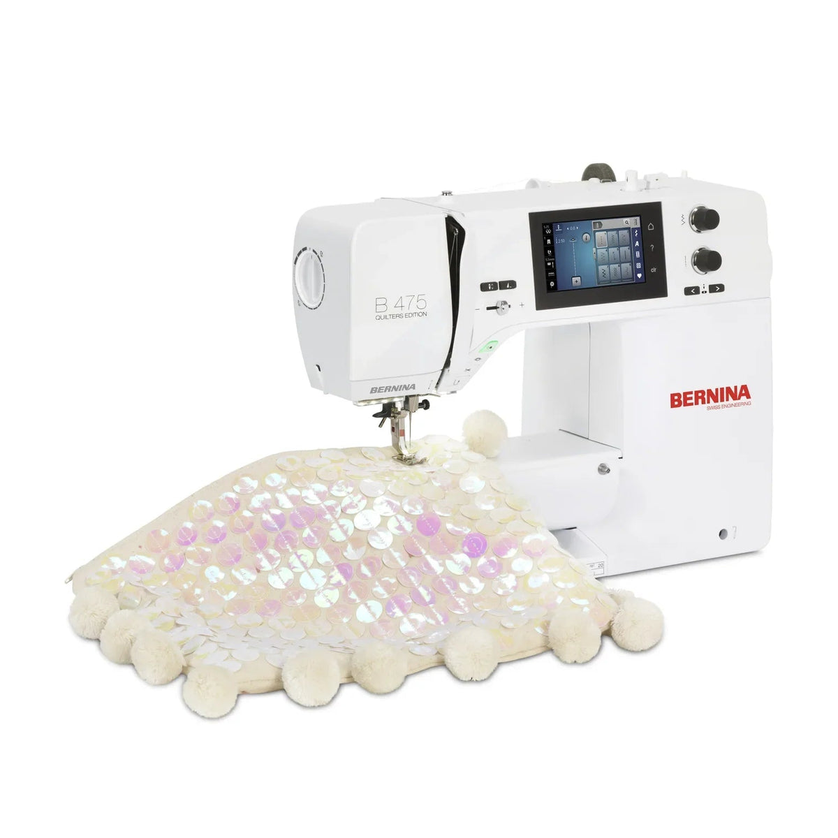 Machine à coudre BERNINA 435 — vue machine en situation