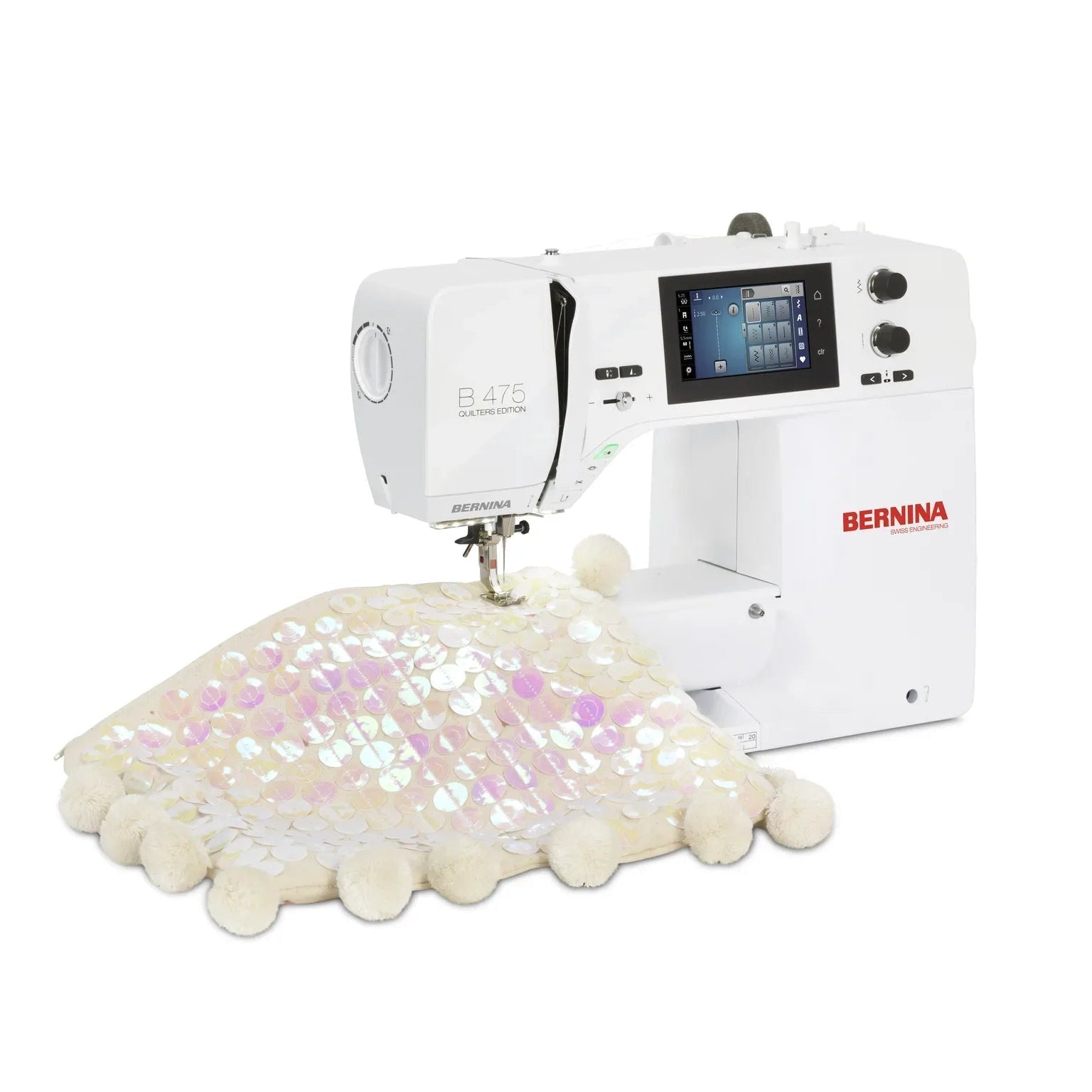 Machine à coudre BERNINA 480 — vue machine en situation