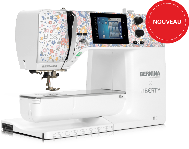 Machine à coudre et à broder BERNINA 580 Liberty Edition