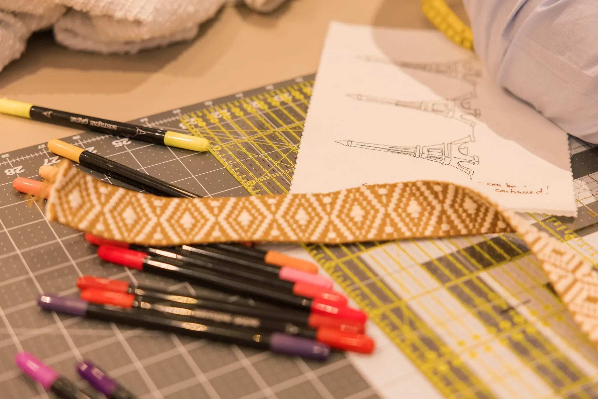Machine à coudre et à broder BERNINA 770 QE PRO — en situation, atelier de quilting