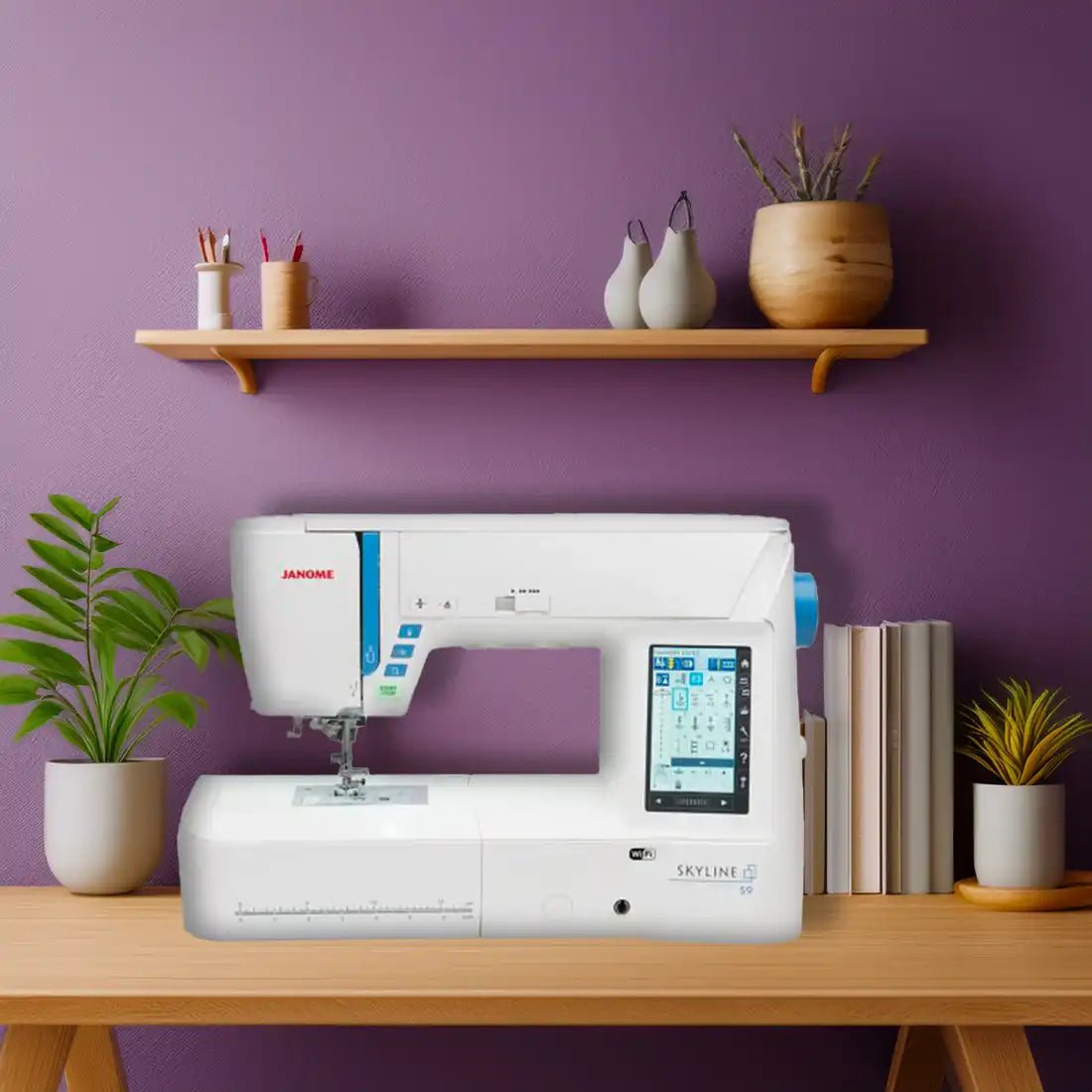 Machine à coudre et à broder Janome Skyline S9