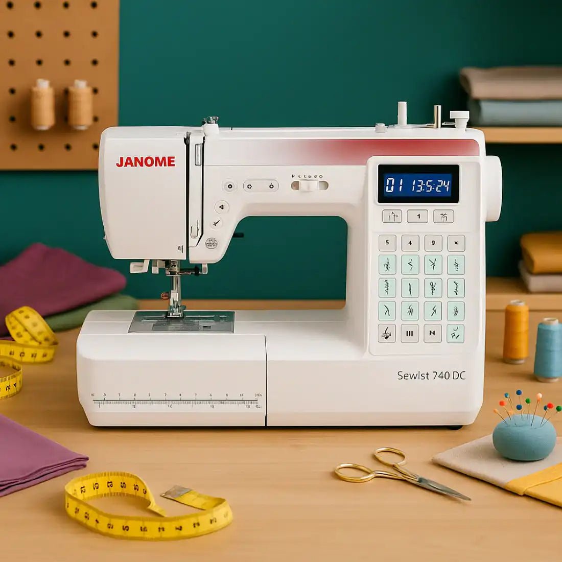 Machine à coudre JANOME 740 DC